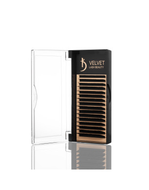 Velvet Lash Beauty Eyelash Extensions 0.10 L Mix (16 rows, lengths 6–14 mm)