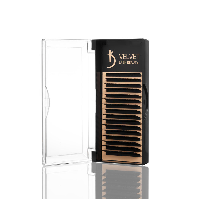 Velvet Lash Beauty Eyelash Extensions 0.10 L Mix (16 rows, lengths 6–14 mm) Velvet Lash Beauty Eyelash Extensions 0.10 L Mix (16 rows, lengths 6–14 mm)