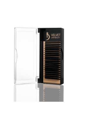 Velvet Lash Beauty Eyelash Extensions 0.7 L Mix (20 rows, lengths 6–15 mm)