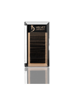 Velvet Lash Beauty Eyelash Extensions 0.7 L Mix (20 rows, lengths 6–15 mm)
