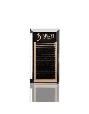 Velvet Lash Beauty Eyelash Extensions 0.10 L Mix (20 rows, lengths 6–15)