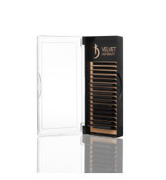 Velvet Lash Beauty Eyelash Extensions 0.07 LC Mix (16 rows, lengths 6–14 mm)