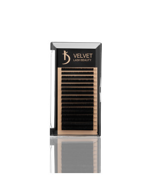 elvet Lash Beauty Eyelash Extensions 0.10 LC Mix (16 rows, lengths 6–14 mm)