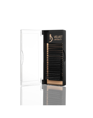 Velvet Lash Beauty Eyelash Extensions 0.7 LC Mix (20 rows, lengths 6–15 mm)