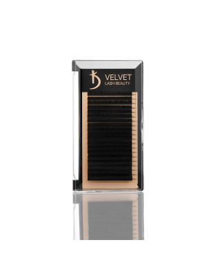 Velvet Lash Beauty Eyelash Extensions 0.10 LC Mix (20 rows, lengths 6–15 mm)