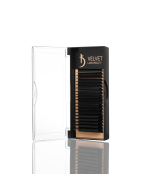 Velvet Lash Beauty Eyelash Extensions 0.10 LC Mix (20 rows, lengths 6–15 mm)