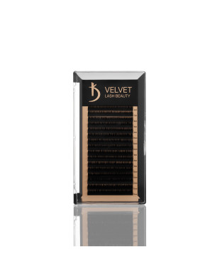 Velvet Lash Beauty Eyelash Extensions 0.07 M Mix (16 rows, lengths 6–14 mm)