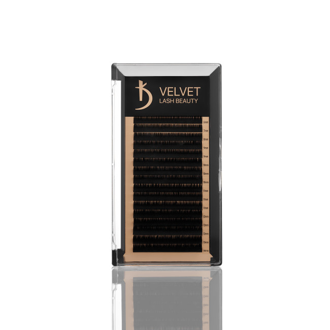 Velvet Lash Beauty Eyelash Extensions 0.07 M Mix (16 rows, lengths 6–14 mm) Velvet Lash Beauty Eyelash Extensions 0.07 M Mix (16 rows, lengths 6–14 mm)
