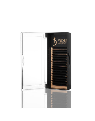 Velvet Lash Beauty Eyelash Extensions 0.10 M Mix (16 rows, lengths 6–14 mm)