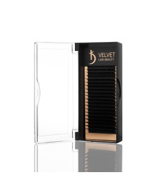 Velvet Lash Beauty Eyelash Extensions 0.7 M Mix (20 rows, lengths 6–15 mm)