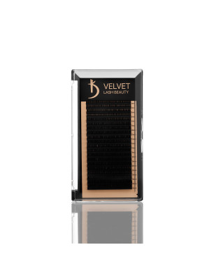 Velvet Lash Beauty Eyelash Extensions 0.7 M Mix (20 rows, lengths 6–15 mm)