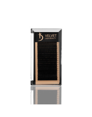 Velvet Lash Beauty Eyelash Extensions 0.10 M Mix (20 rows, lengths 6–15 mm)