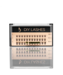 Eyelash Extensions DIY LASHES 01A C 0,07 (8 mm, 10 mm, 12 mm)