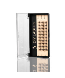 Eyelash Extensions DIY LASHES 02B C 0,07 (10 mm, 12 mm, 14 mm)