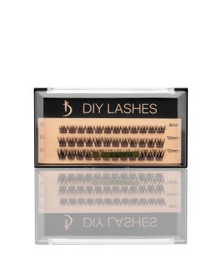 Eyelash Extensions DIY LASHES 03A C 0,07 (8 mm, 10 mm, 12 mm)