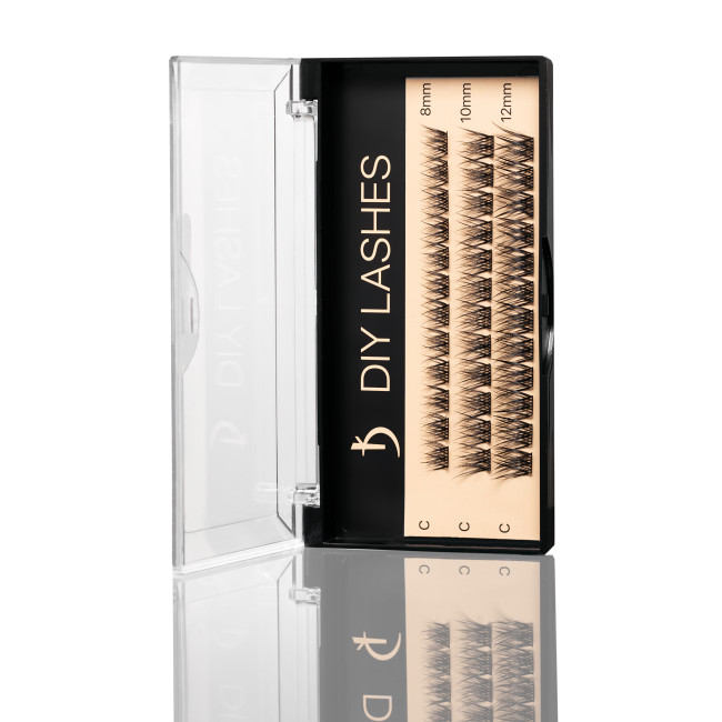 Eyelash Extensions DIY LASHES 03A C 0,07 (8 mm, 10 mm, 12 mm) Eyelash Extensions DIY LASHES 03A C 0,07 (8 mm, 10 mm, 12 mm)