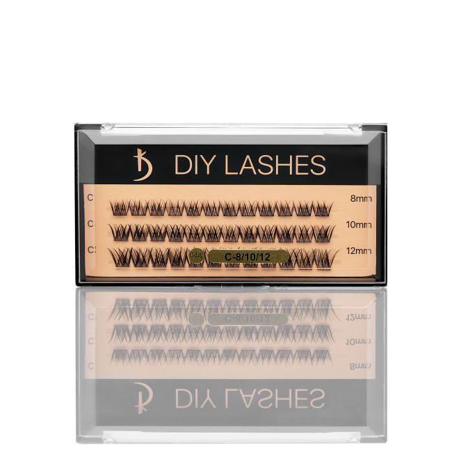 Eyelash Extensions DIY LASHES 04A C 0,07 (8 mm, 10 mm, 12 mm) Eyelash Extensions DIY LASHES 04A C 0,07 (8 mm, 10 mm, 12 mm)