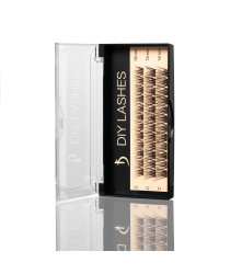 Eyelash Extensions DIY LASHES 04B C 0,07 (10 mm, 12 mm, 14 mm)