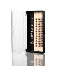 Eyelash Extensions DIY LASHES 05A C 0,07 (8 mm, 10 mm, 12 mm)