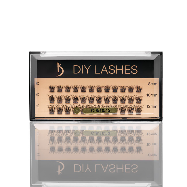 Eyelash Extensions DIY LASHES 06A C 0,07 (8 mm, 10 mm, 12 mm) Eyelash Extensions DIY LASHES 06A C 0,07 (8 mm, 10 mm, 12 mm)