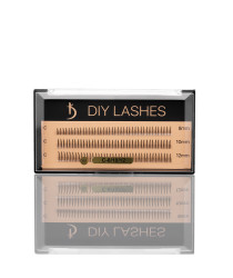 Eyelash Extensions DIY LASHES 08A C 0,07 (8 mm, 10 mm, 12 mm)