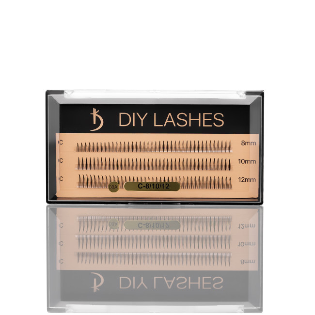 Eyelash Extensions DIY LASHES 08A C 0,07 (8 mm, 10 mm, 12 mm) Eyelash Extensions DIY LASHES 08A C 0,07 (8 mm, 10 mm, 12 mm)