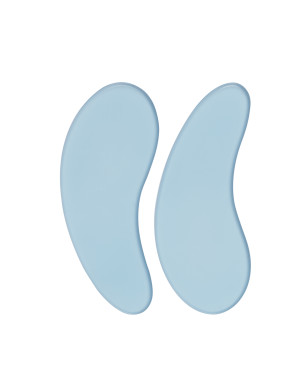 Reusable silicone patches under the eyes