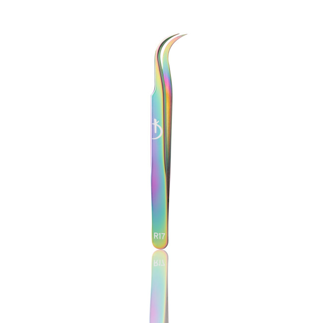 Tweezers for eyelash extensions R17