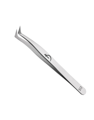 Tweezers for eyelash extensions S13