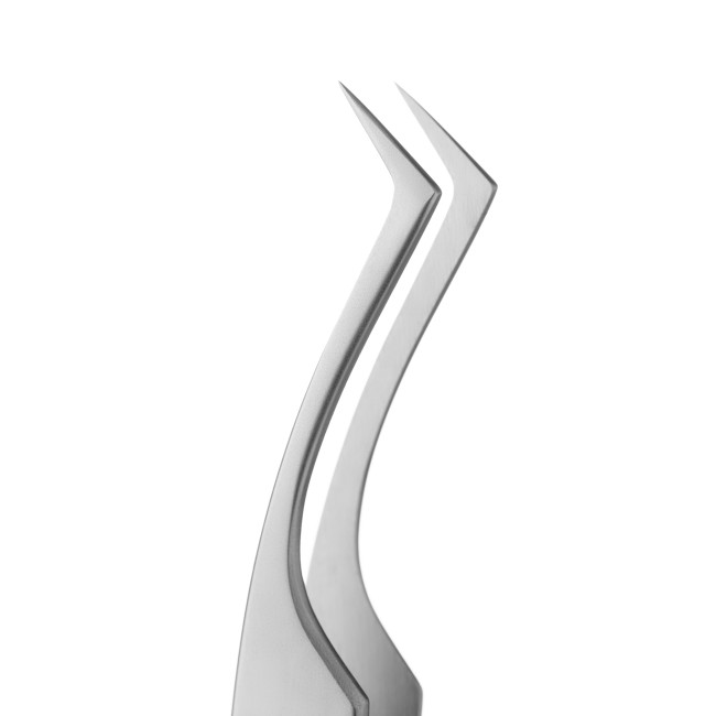 Tweezers for eyelash extensions S15