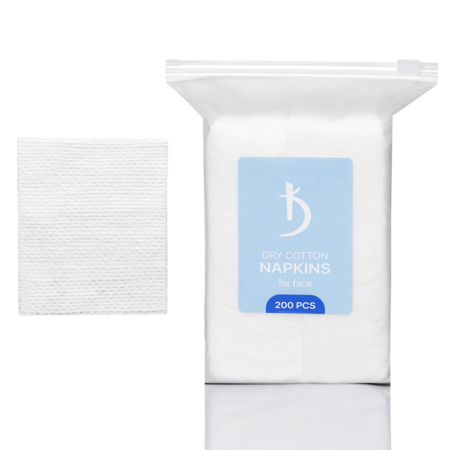 Trockene Gesichtstücher (200 Stk./Pack.).