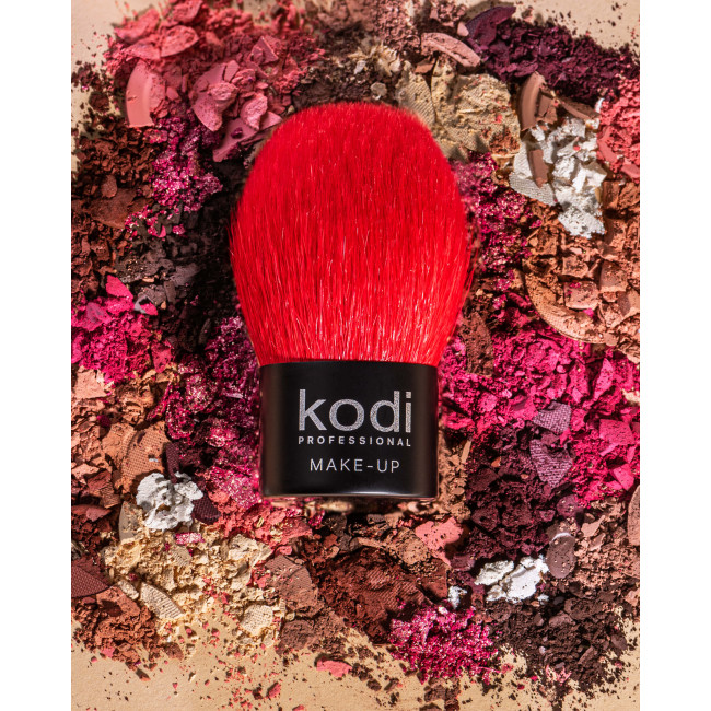 Pinceau kabuki rouge