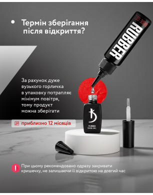 Rubber Base Gel, 30 ml - Kodi Professional