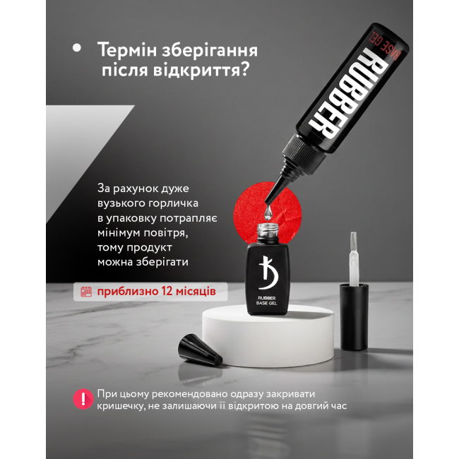 Rubber Base Gel, 30 ml - Kodi Professional