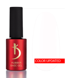 Rubber Base Gel Basic collection, Milky, 7 ml