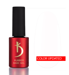 Rubber Base Gel Basic collection, Milky, 7 ml