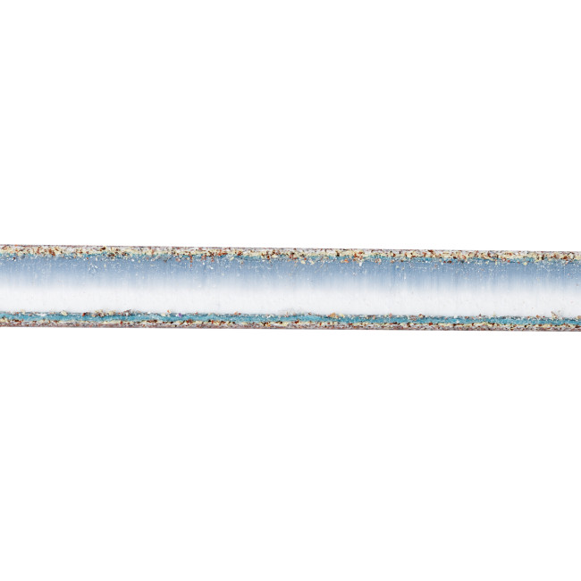 Boomerang-Shaped Nail File 180/180 grit, color: gray