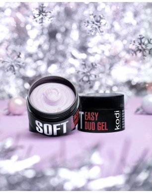 Professional Acrylic-Gel System Easy duo gel Soft Pastel 01, 14 g
