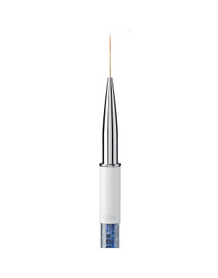 Brush for Painting in a Tube № 00/4 (Handle: Metal, Acrylic, Bristle: Nylon)