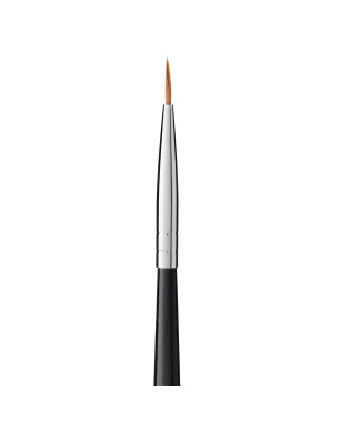 Brush for Painting in a Tube № 1 (Handle: Black Wooden, Bristle: Column)