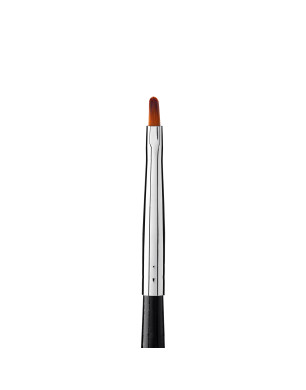Brush for Gel Nail Modeling № 2/E, Handle: Black Wooden, Bristle: Nylon
