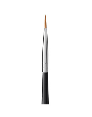 Brush for Painting in a Tube № 2 (Handle: Black Wooden, Bristle: Column)