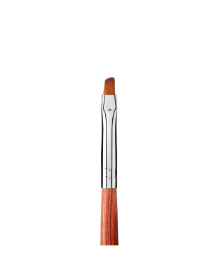 Brush for Gel Nail Modeling № 6 / S, Handle: Wooden, Bristle: Nylon