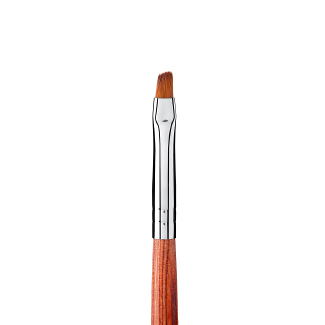Brush for Gel Nail Modeling № 6 / S, Handle: Wooden, Bristle: Nylon Brush for Gel Nail Modeling № 6 / S, Handle: Wooden, Bristle: Nylon