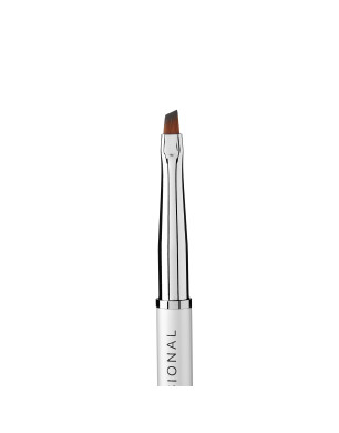 Gel Nail Modeling Brush (Size: Angular No.4, material: metal handle, brown nylon bristles)