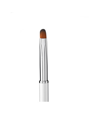 Gel Nail Modeling Brush (Size: Oval No.6, material: metal handle, brown nylon bristles)