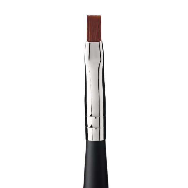 Brush for Gel Nail Modeling "Black Artist" № 4 Shape: Square, Handle: Black, Bristle: Nylon Brush for Gel Nail Modeling "Black Artist" № 4 Shape: Square, Handle: Black, Bristle: Nylon