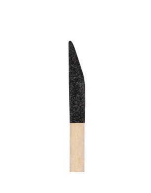 Wooden Nail Sticks, 14 cm, Single-Sided 280 Grit Abrasive (25 pcs/pack)