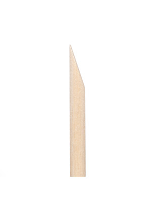 Wooden Nail Sticks, 14 cm, Single-Sided 280 Grit Abrasive (50 pcs/pack)
