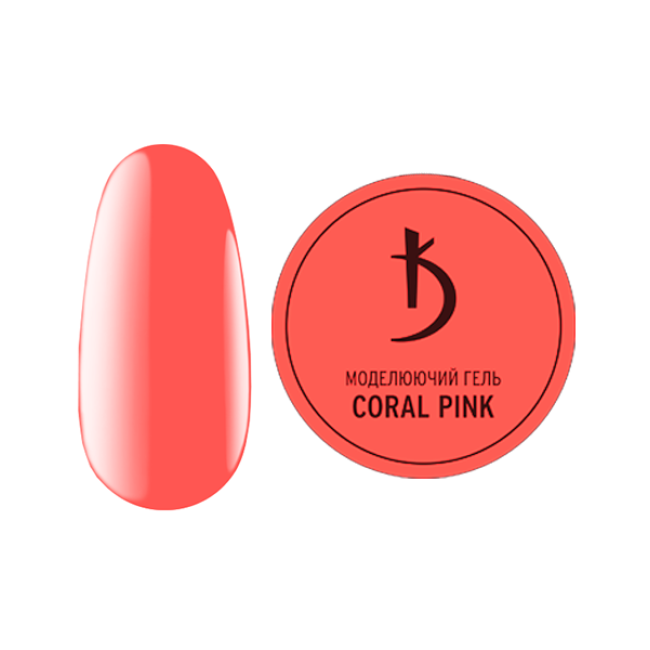 Gel de construction Build It Up Gel Coral Pink, 25 ml